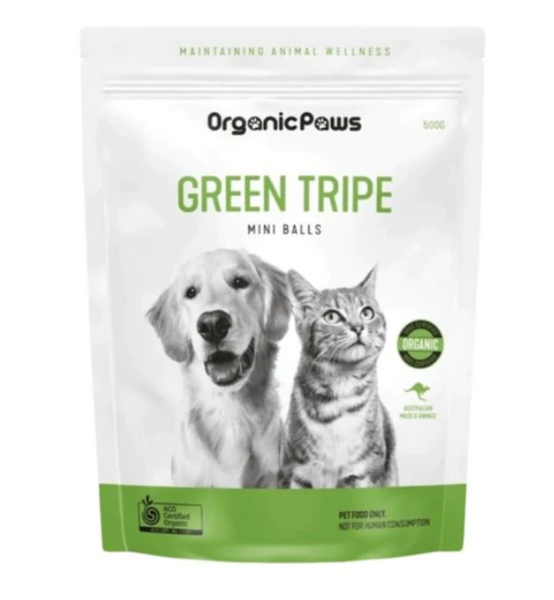 Raw Green Tripe