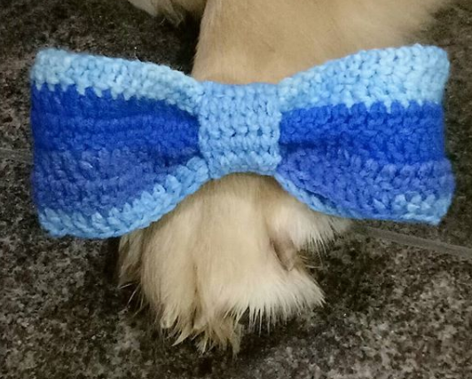 Crochet Bow Tie