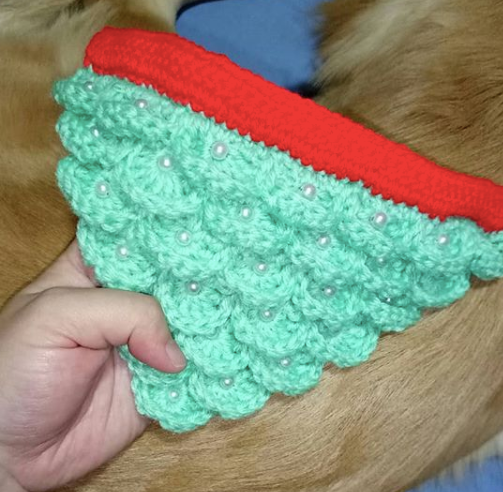 Crochet Premium Mermaid Bandana